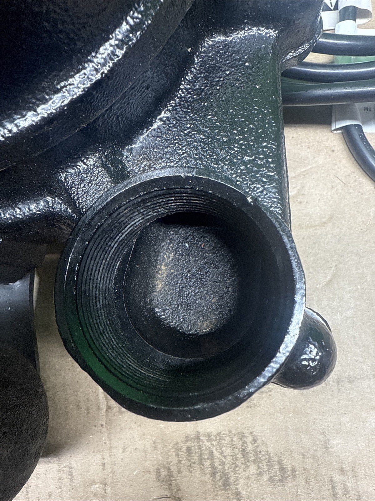 Everbilt 1/2 HP Cast Iron Sump Pump Model # HDS50 USED.