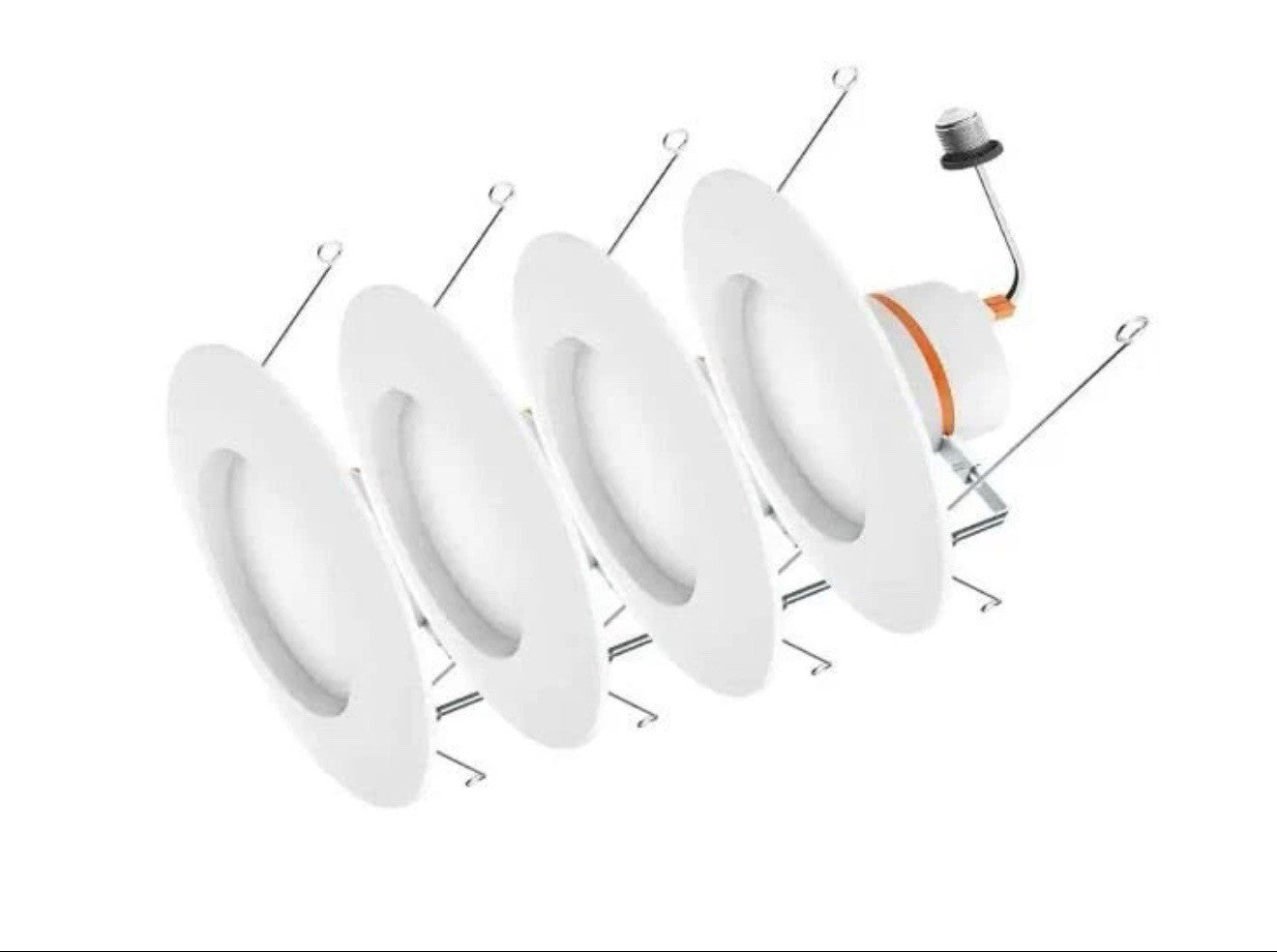 Commercial Electric 5/6 in. CEC T20 New Construction/Remodel White Dimmable LED