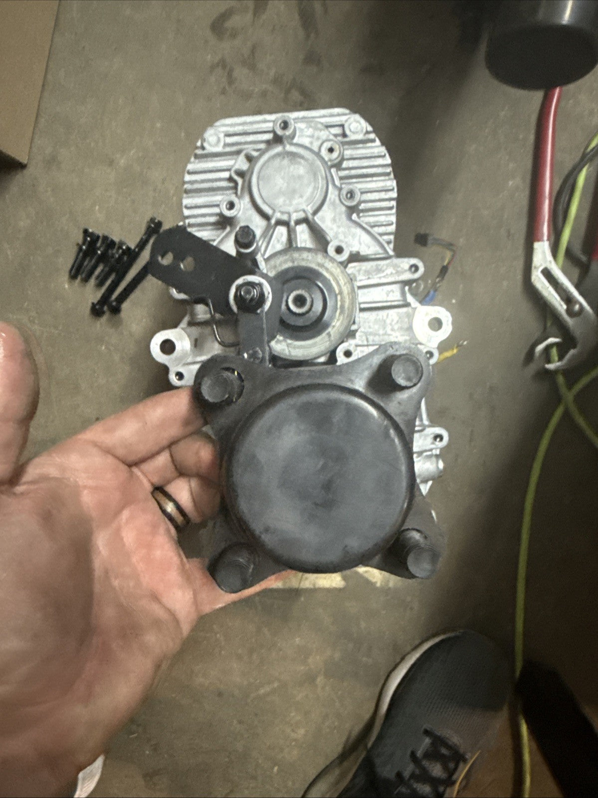 Right  Drive Motor & Transaxle Assy. for Ryobi 54" Z54Li & Z42Li 80v Zero Turn