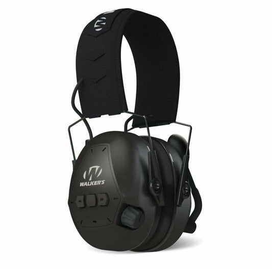 Walker's Bluetooth Passive Protection Muff CVC Noise Cancellation Clear