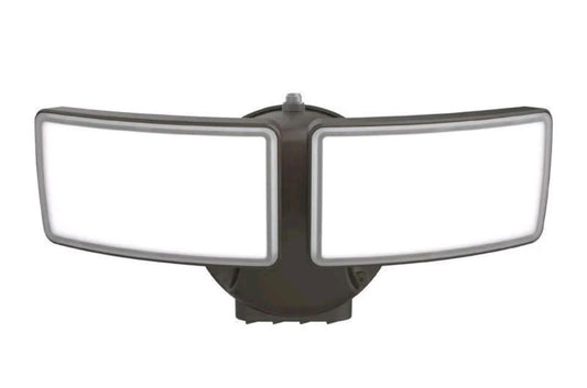 Feit 48-Watt 5000 Lumens Motion-Sensing Hardwired LED Bronze Security Flood L-C3