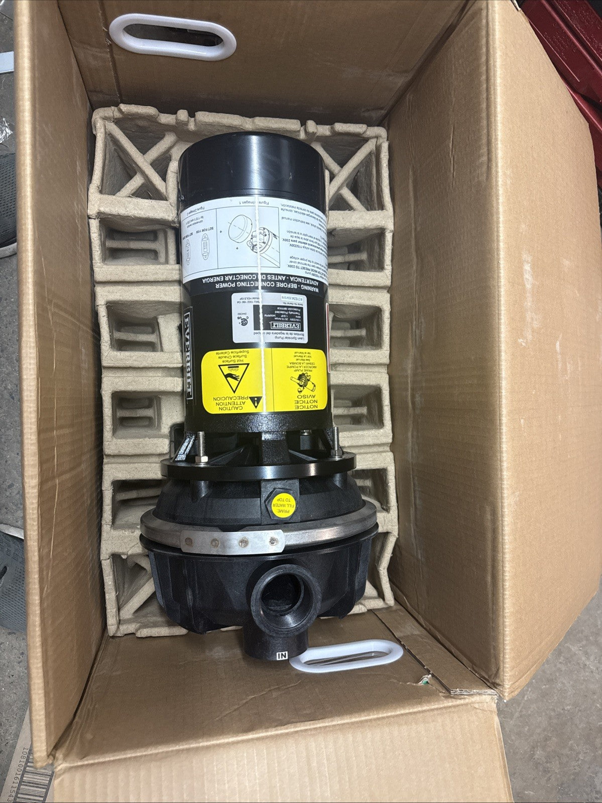 Everbilt Lawn Irrigation Pump Thermoplastic 1 1/2 HP HDLS15P NEW OPEN BOX