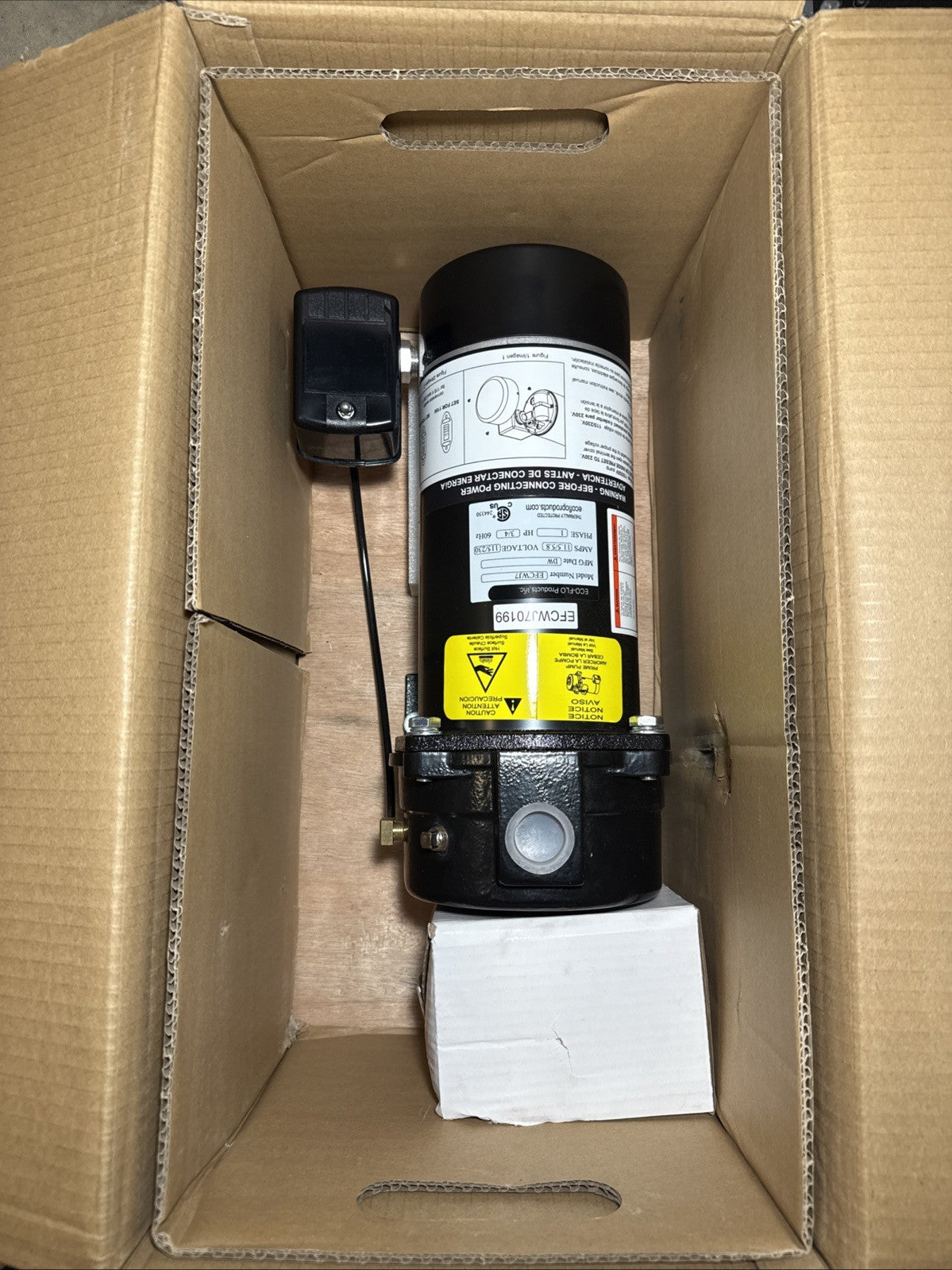 Eco-Flo 3/4 HP Convertible Deep Well Jet Pump  Cast Iron