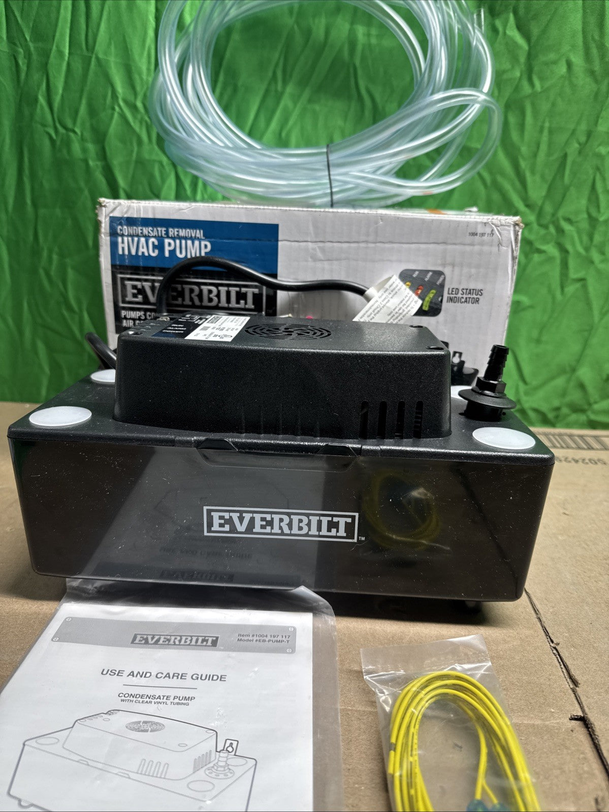 Everbilt 120-Volt Condensate Pump w/Hose EB-PUMP-T HVAC Pump - USED
