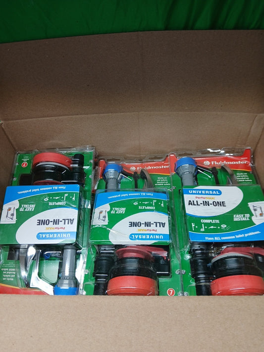 LOT OF 9 Fluidmaster Universal Complete Toilet Rebuild Repair Kit 10" H 400ARHRK