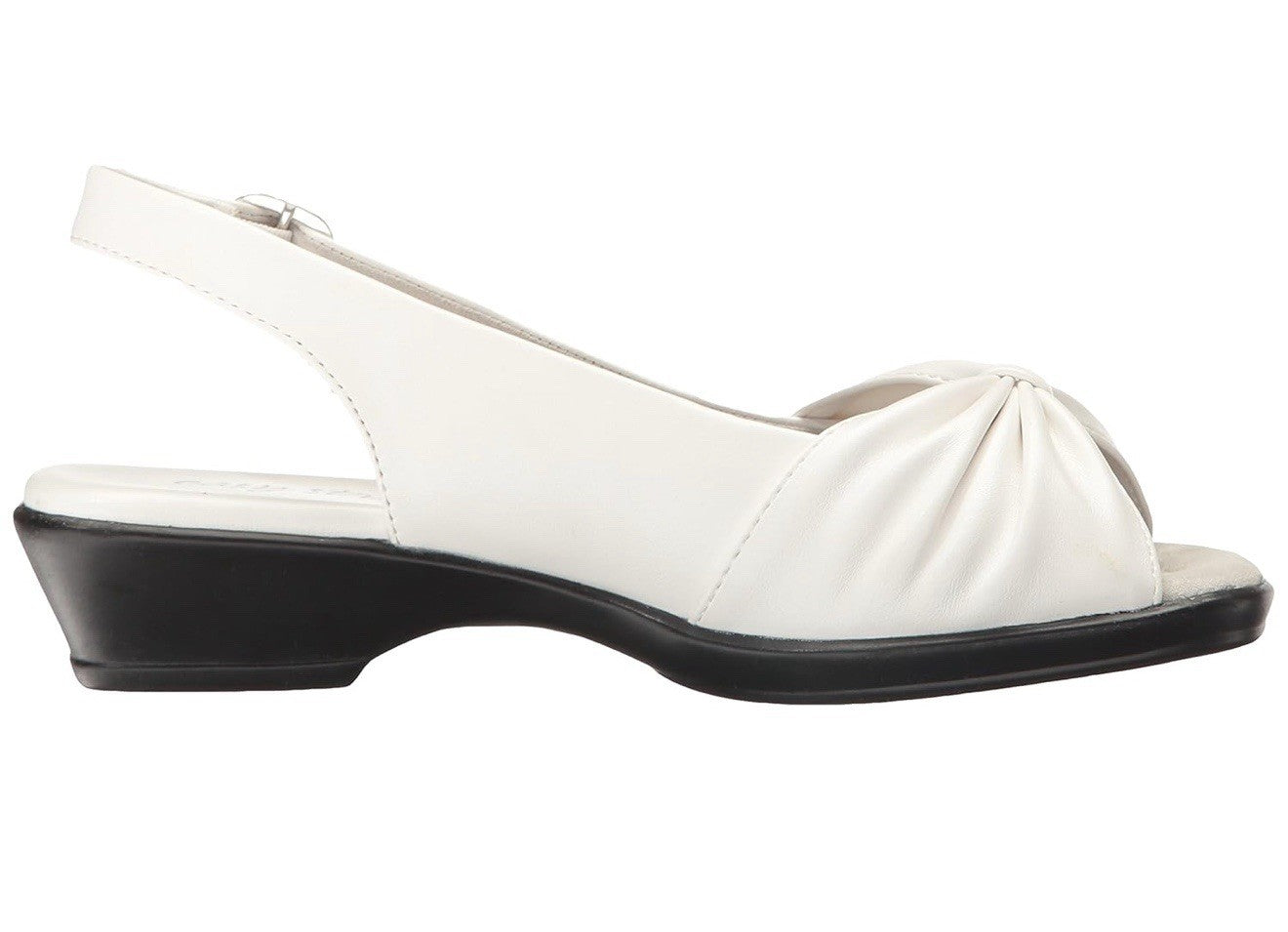 Easy Street womens size 11 M Fantasia healed sandals white 1.25” heel