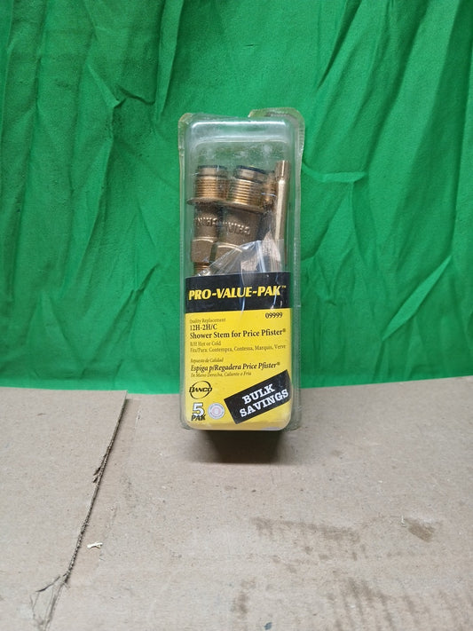 5pck Danco 9999 12H-2H/C Durable Hot/Cold Brass Faucet Stem for Pfister OPEN BOX