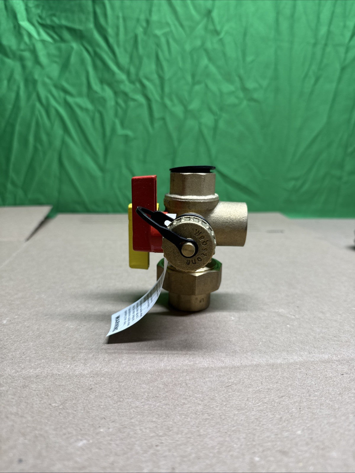 Webstone H-42443WPR-R 3/4" Tankless Water Heater Service Valve Kit w/ Two Valve