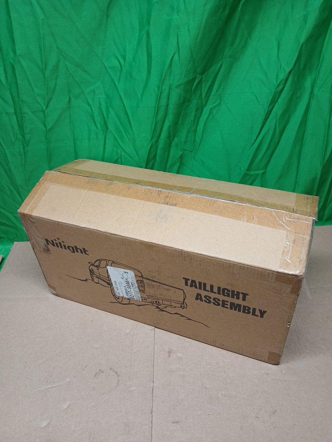 Nilight Tail light Assembly LED Lens Passenger Side for 2005-2015 Toyota Tacoma