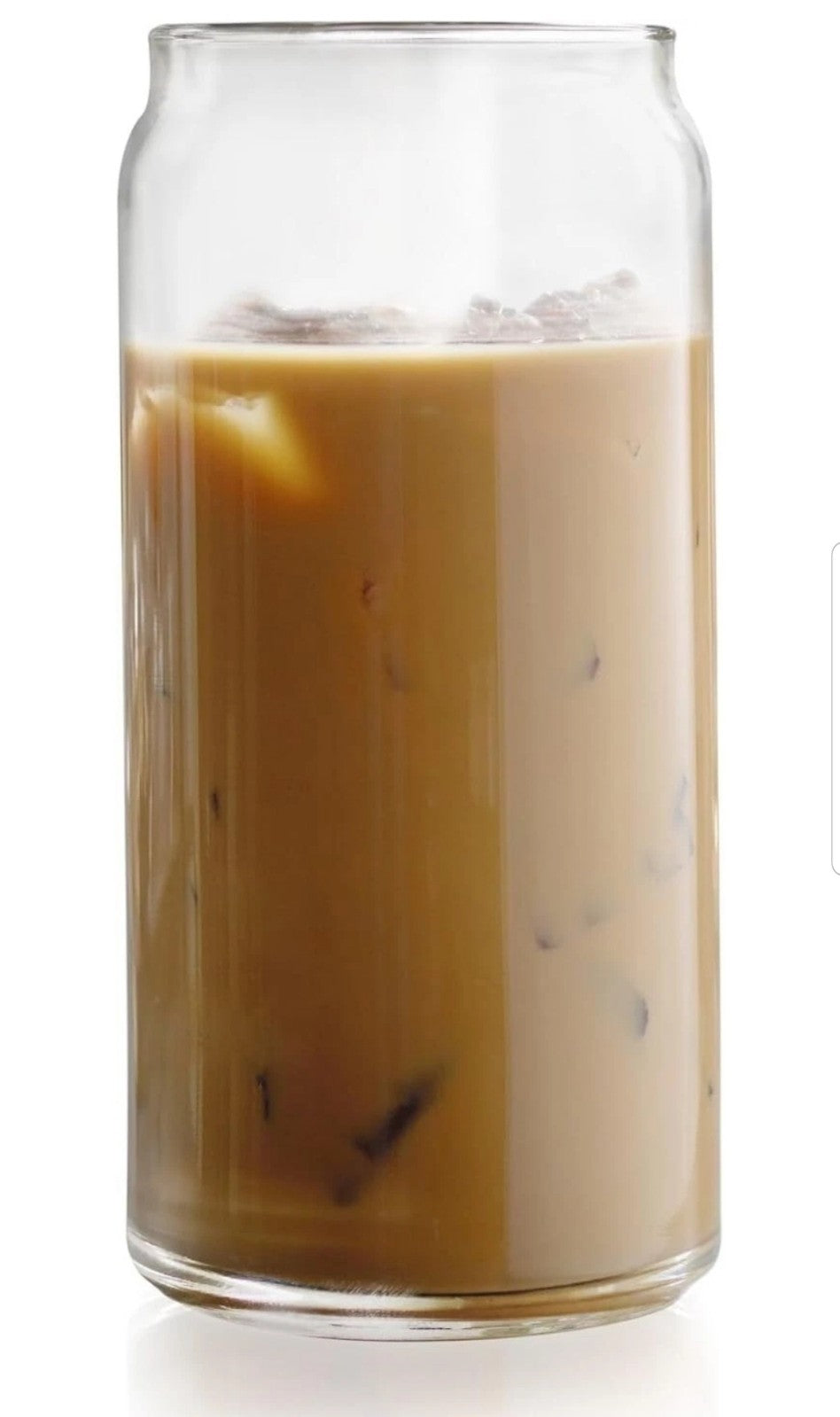 Classic Can XL Set of Drinking Glasses, Iced Coffee Cups Set of 4, 20 Oz, Dis...