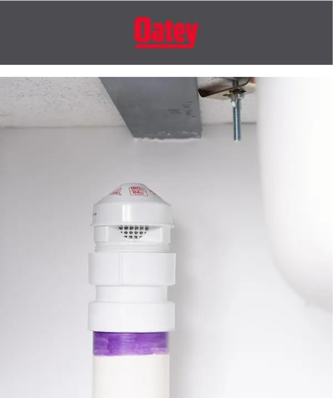 OATEY 1.5" – 2" 20 DFU SURE-VENT AAV With 1-1/2” X 2” PVC Schedule 40 NEW