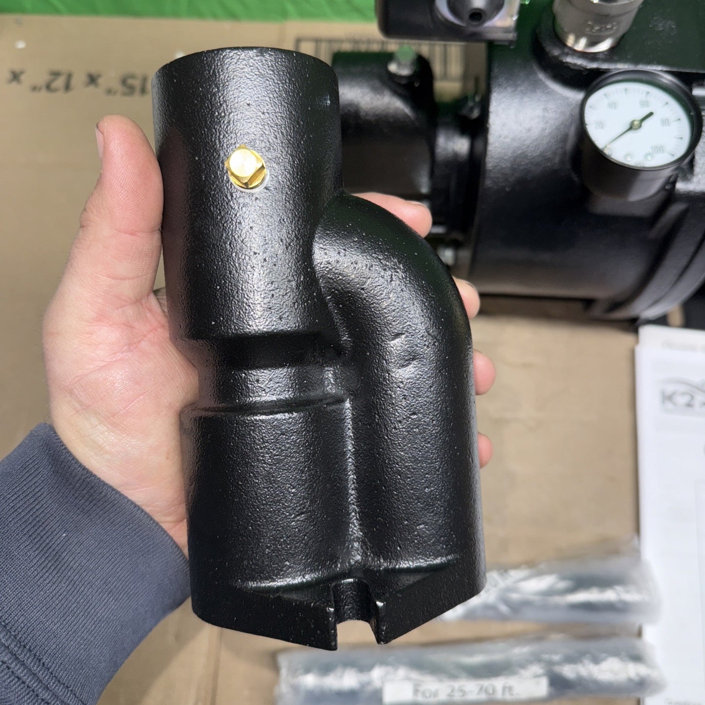 K2 Pumps 1 HP 24 GPM Convertible Jet Pump WPD10001K