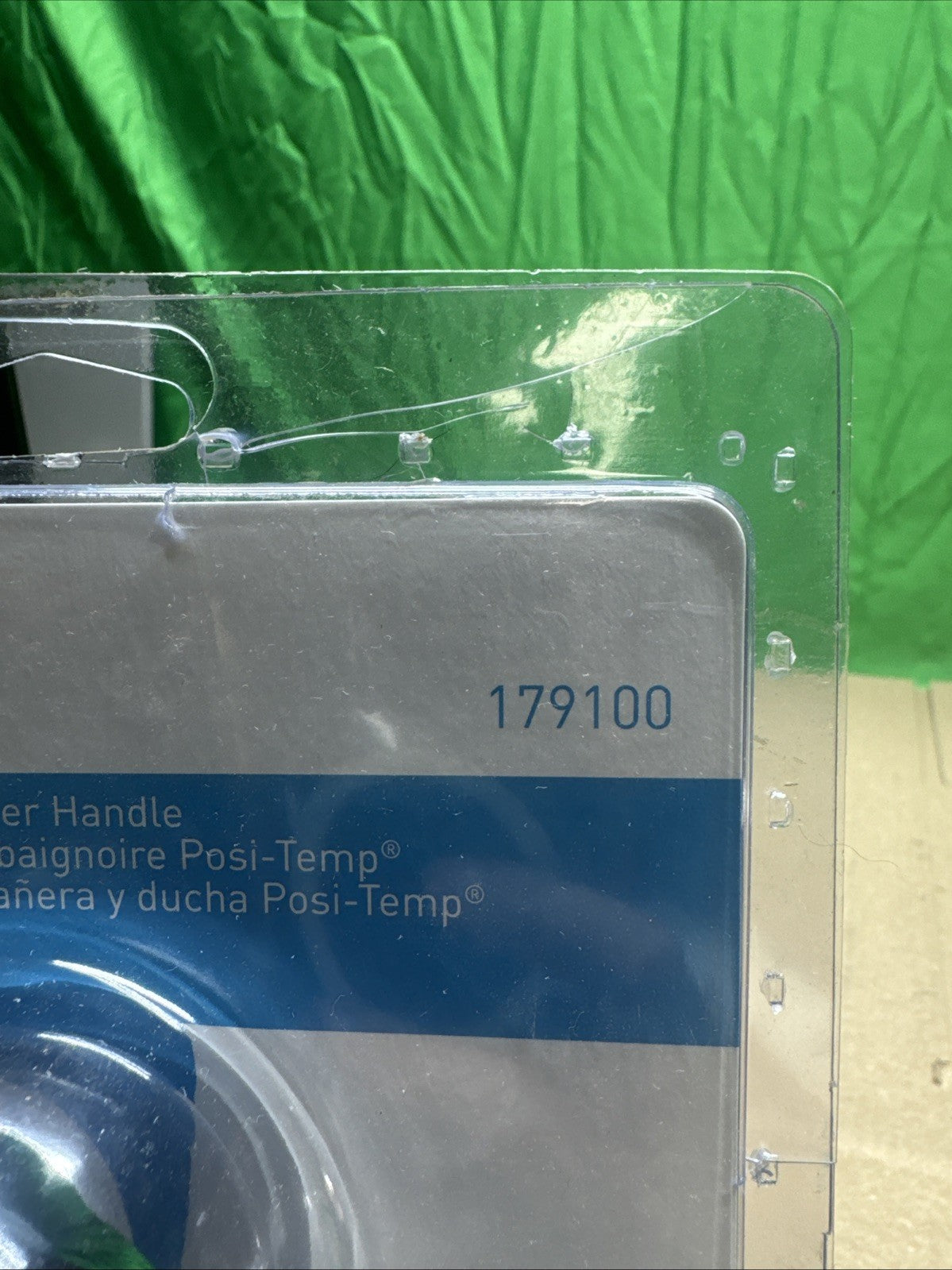 MOEN Posi-Temp Handle Kit 179100 CHROME NEW OPEN BOX