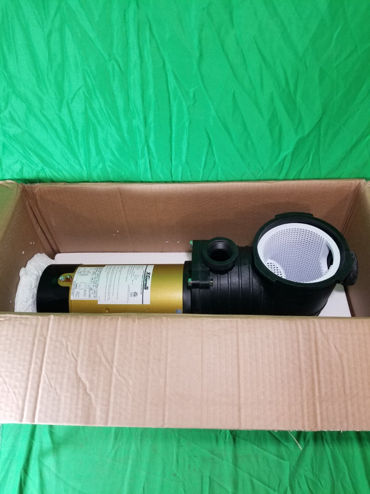 XtremepowerUS 1.75 HP Inground Dual Speed Pool Pump 230V 5280 GPH Model 75034