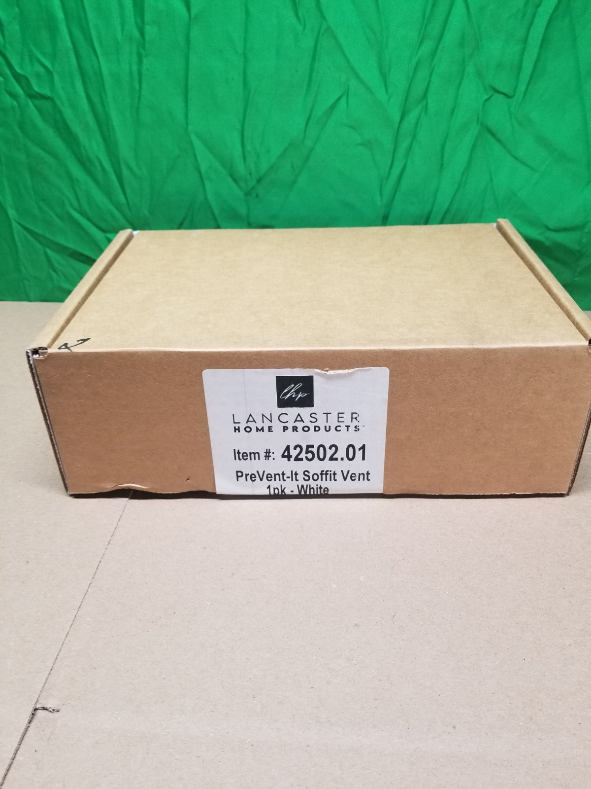 Prevent it 4" Soffit Vent for Bathroom Fan White Made in USA Brand NEW