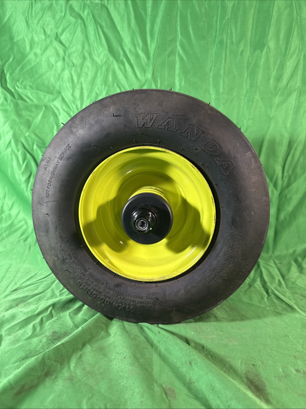 Front Wheel & Tire for Ryobi Z30Li 80v Zero Turn Mower