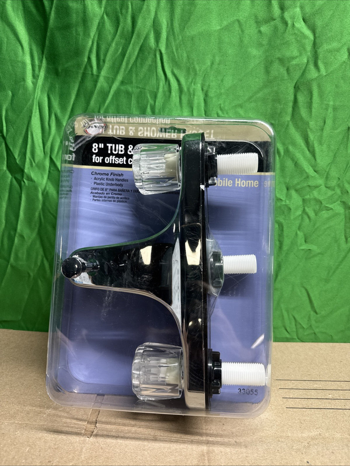 DANCO Mobile Home and RV 8 in. 2-Handle Tub and Roman Tub Faucet in Chrome