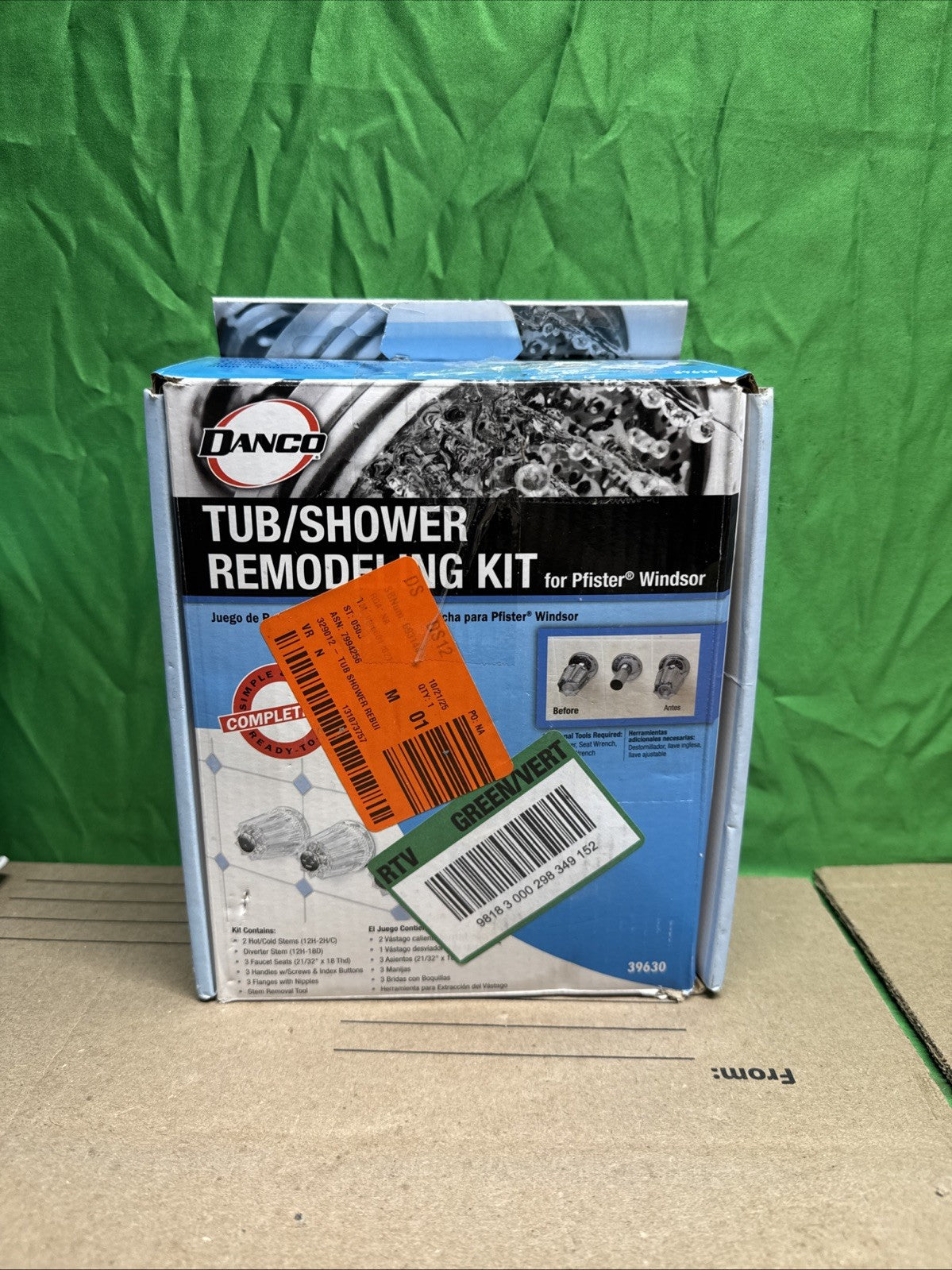 Danco Tub & Shower Remodeling Kit For Pfister Windsor 39630 Complete Kit