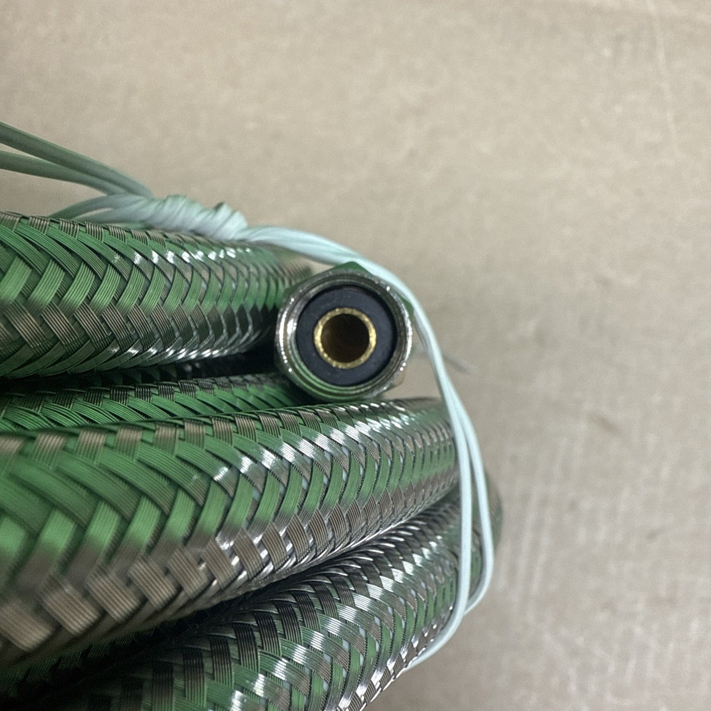 Ice Maker Water Line 25 Feet PVC Core with Premium Braided Stainless Steel