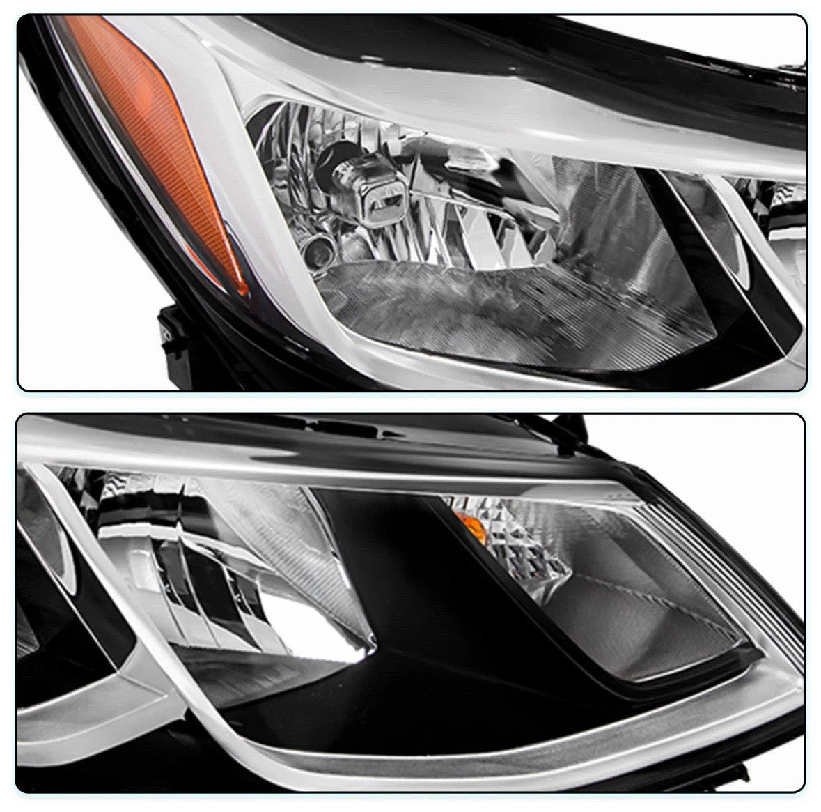 For 2016-2019 Chevy Cruze FACTORY  1pair Headlight Assembly Side 16 17 18 19