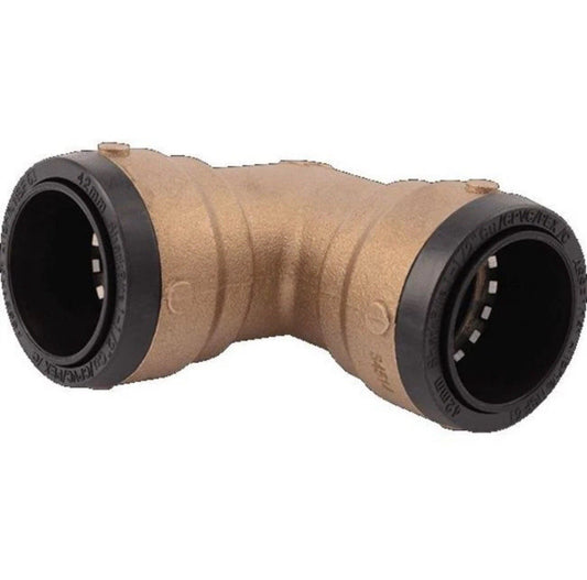 SharkBite UXL0241 Brass 1-1/2" X 1-1/2" 90 Degree Elbow NEW SEALED BAG
