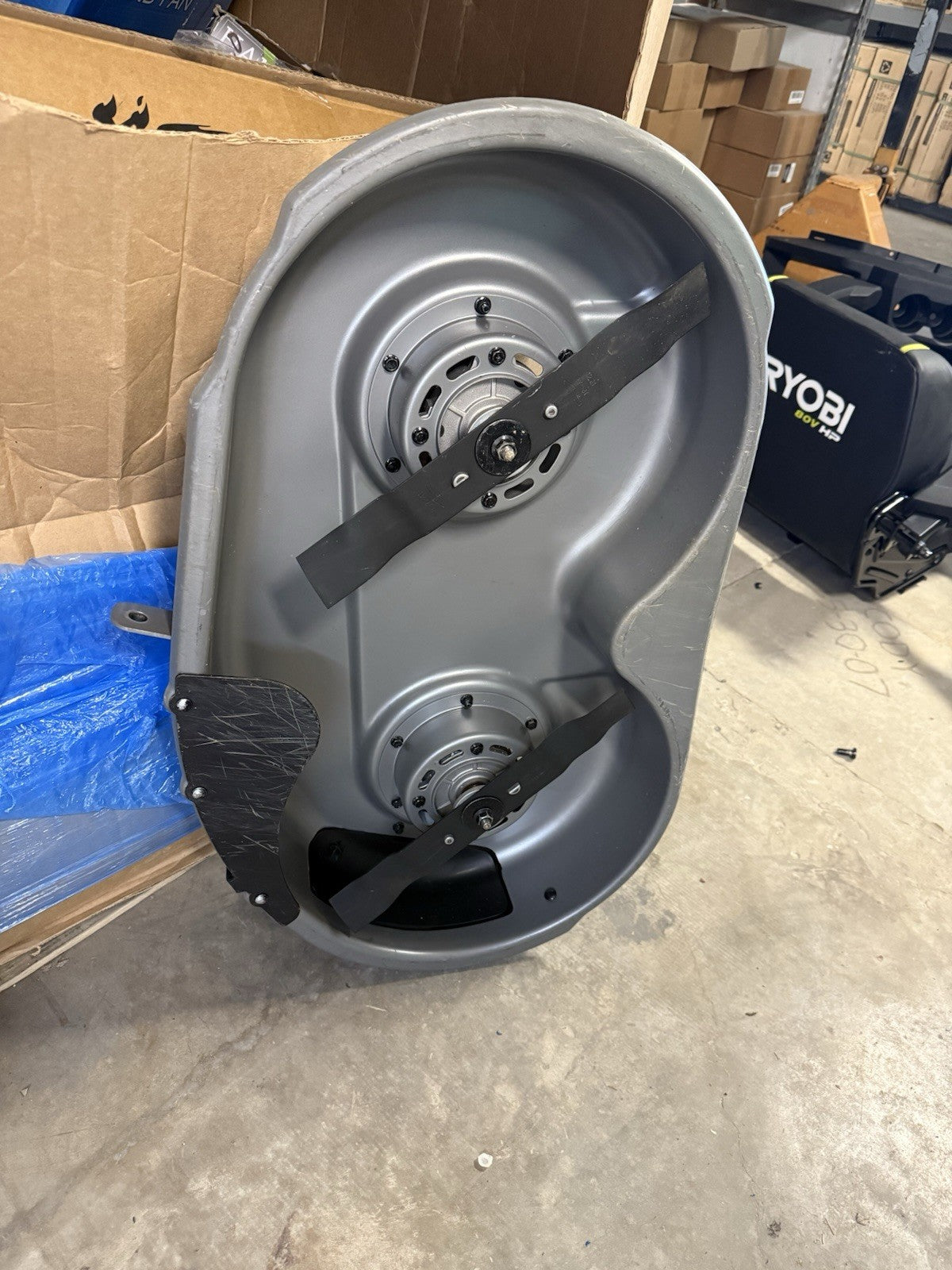 RYOBI 30 in. Z30Li Blades for Zero Turn Riding Lawn Mower NEW Open Box