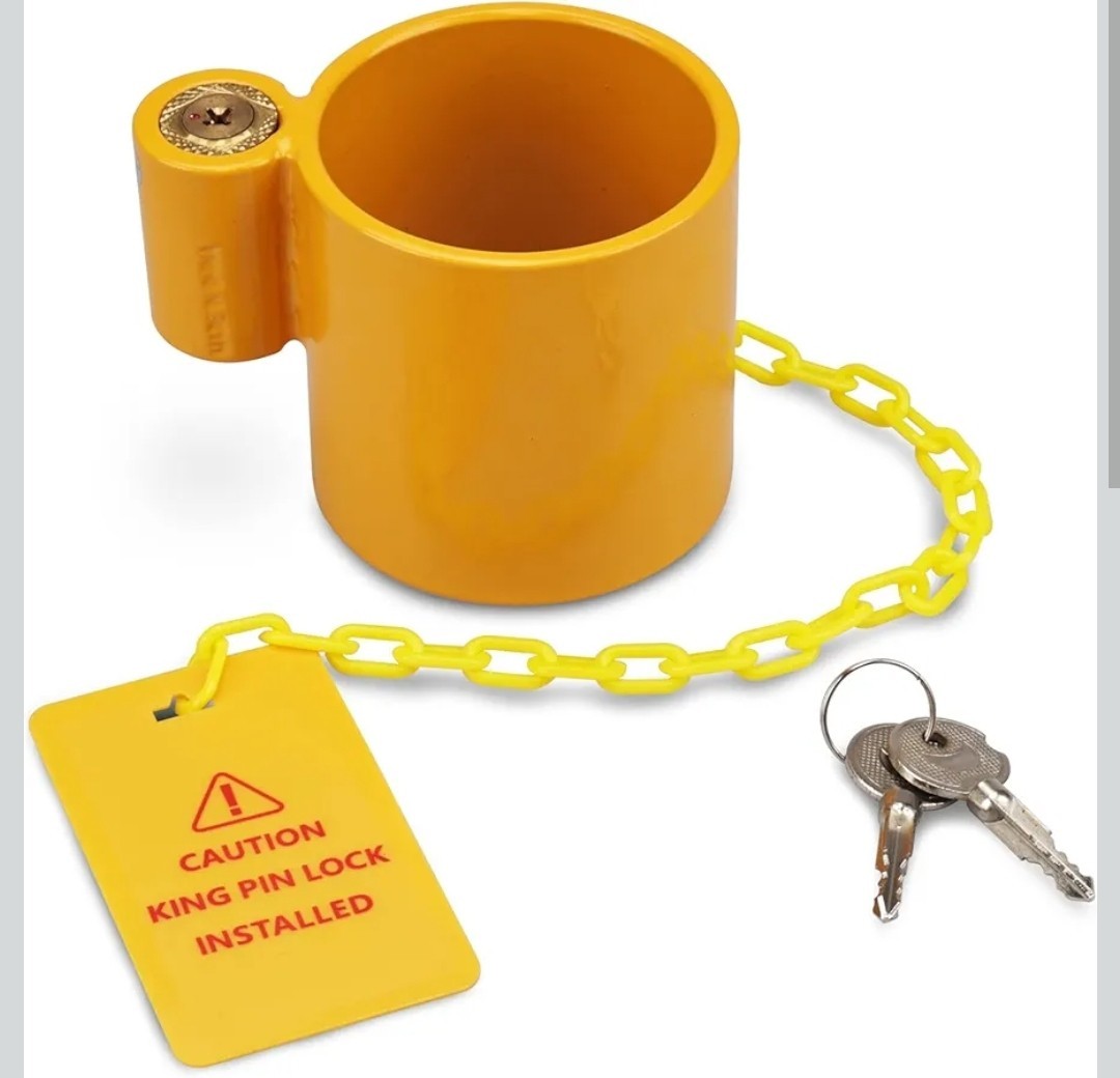 Heavy-Duty King Pin Lock RV 5th Wheel Camper Trailer Container Anti-Theft 139