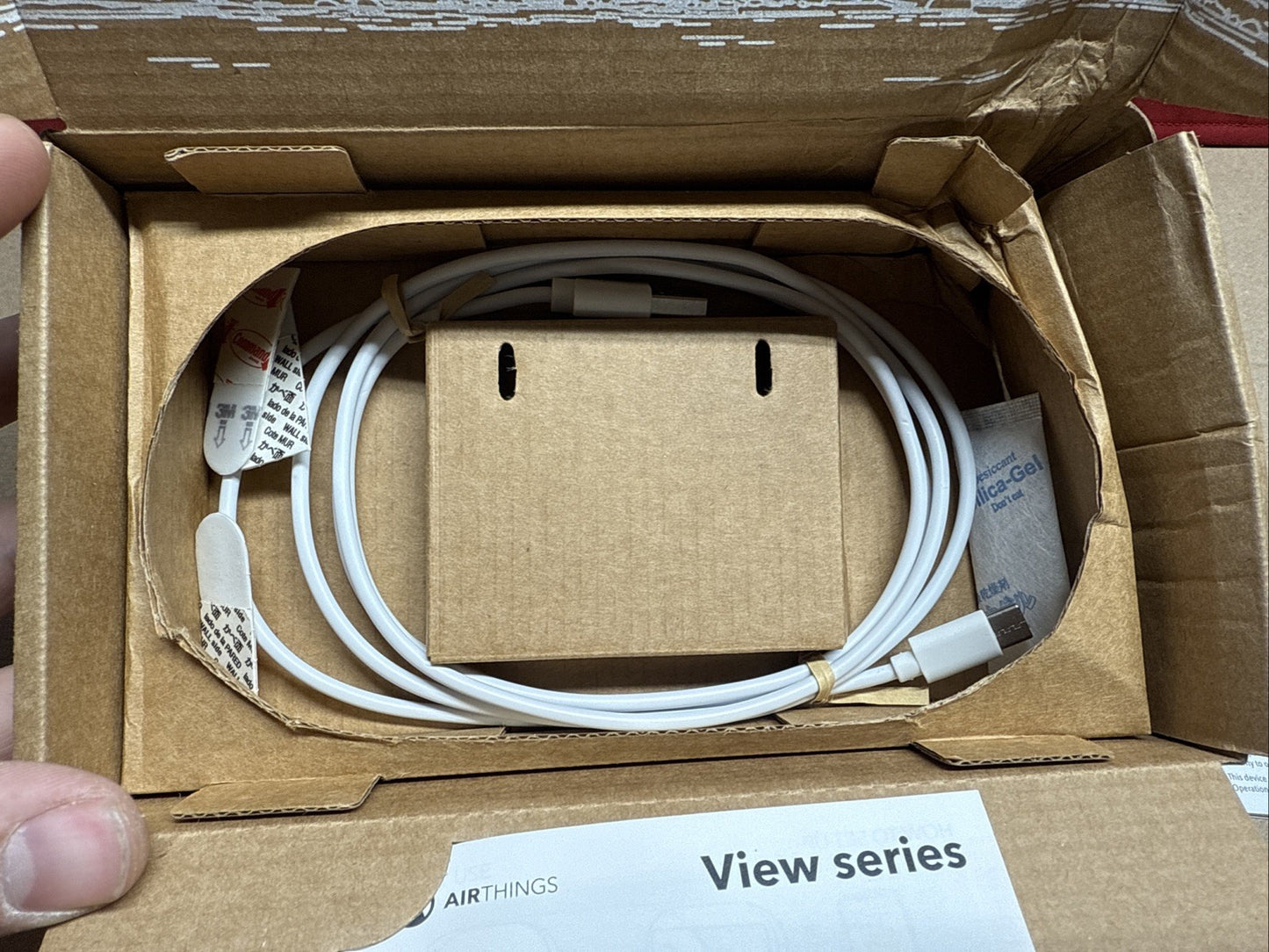 NEW Airthings 2960 View Plus Radon & Air Quality Monitor Wi-Fi Battery READ