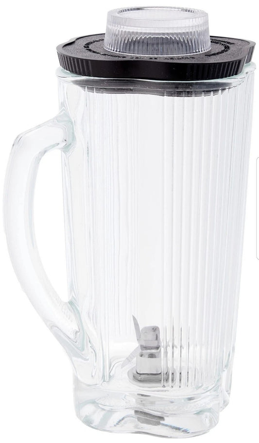 Waring Commercial CAC32 Complete Glass Container with Blade and Lid, 40-Ounce