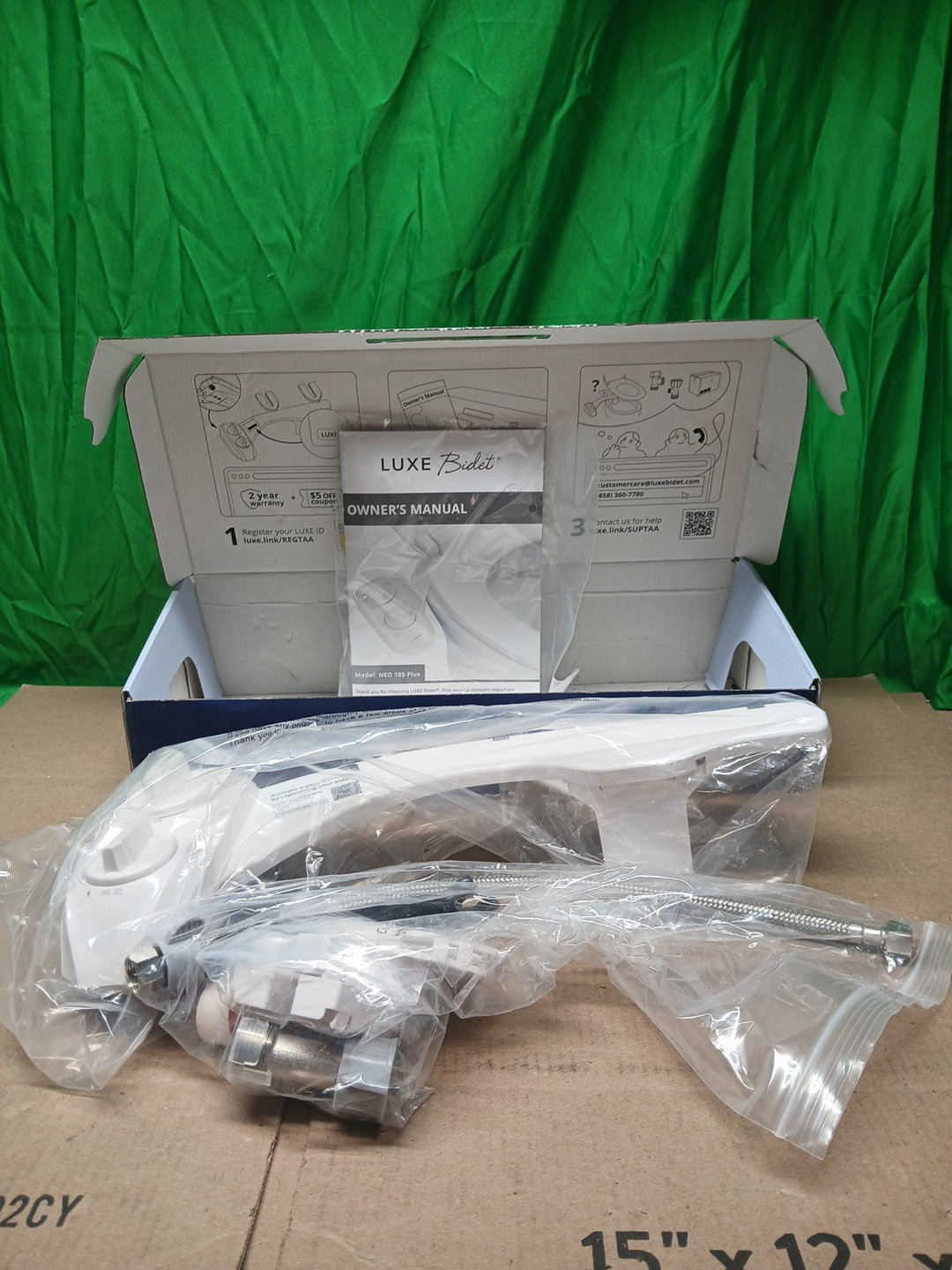 LUXE Bidet NEO Plus Self Cleaning Toilet Attachment Easy Install Modern Design