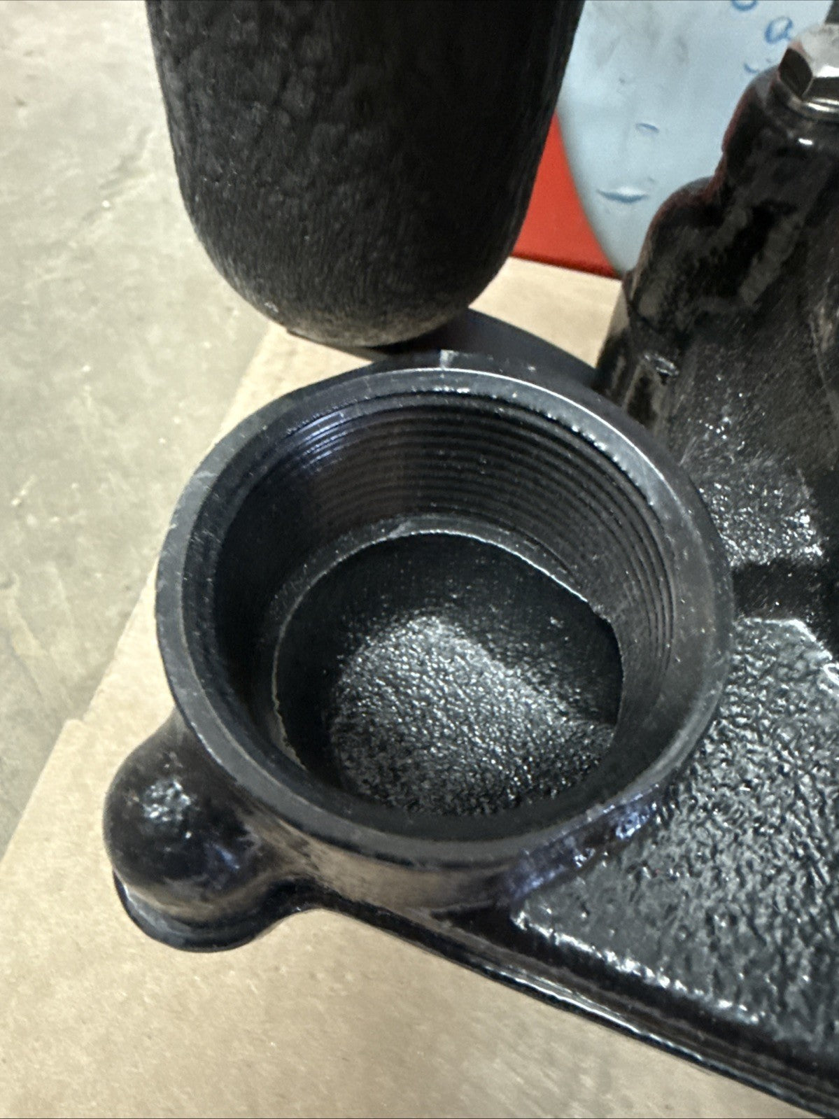 Everbilt 1/2 HP Cast Iron Sump Pump Model # HDS50 OPEN BOX