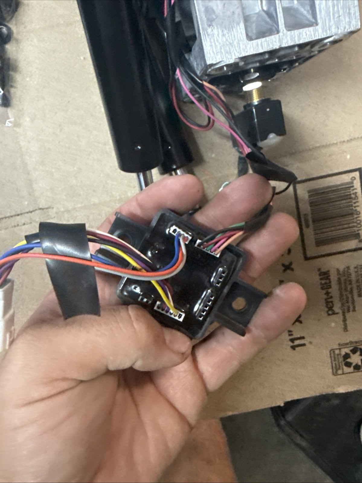 Joystick Assy w/ Sensors & Mixing Board, Z54Li 80v Zero Turn Mower