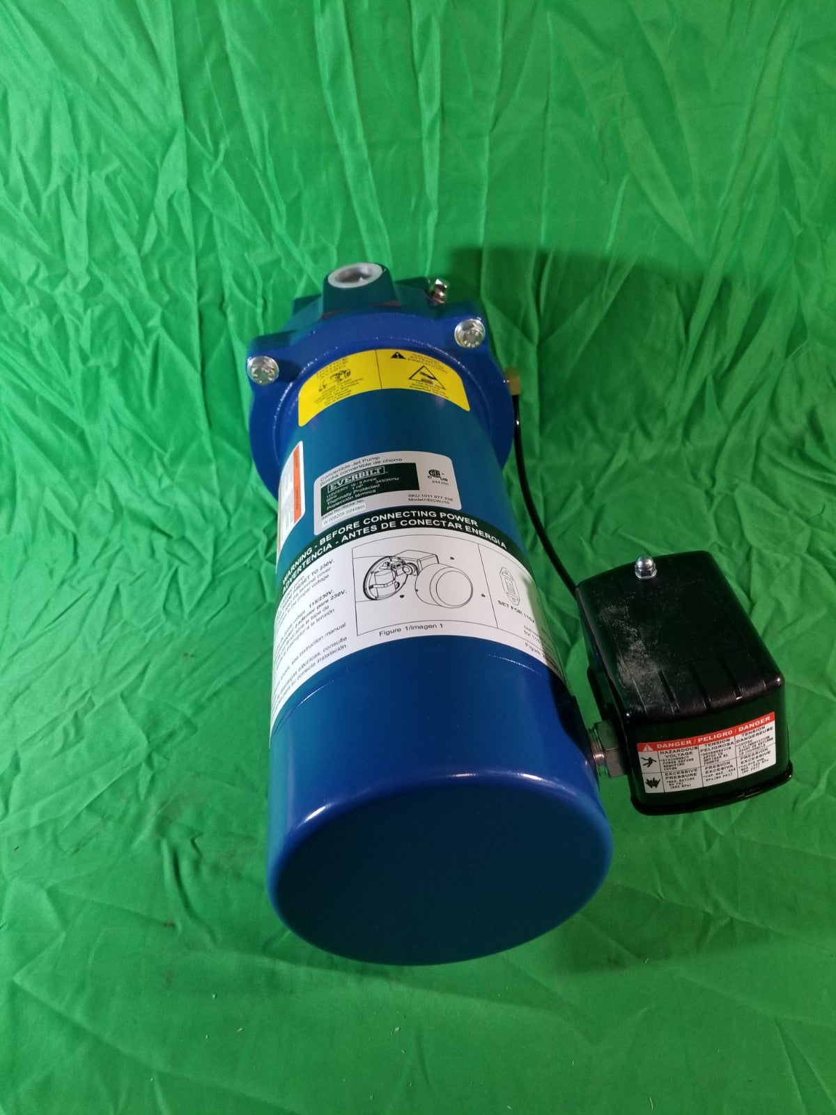 Everbilt 1 HP Professional Convertible Jet Pump NEW OPEN BOX