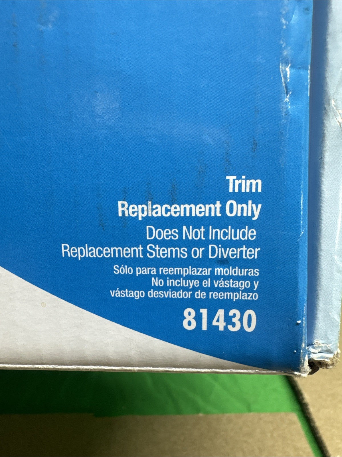 Danco 81430 Pfister Windsor Tub / Shower Trim Kit, Brushed Nickel NEW OPEN BOX