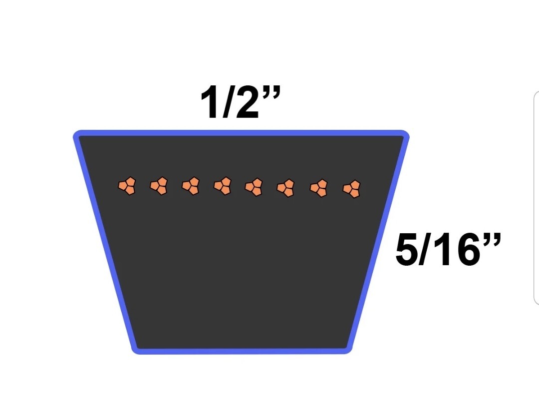 D&D DURA-ULTIMATE 4LK1550 or A153K Aramid V-belt Vbelt