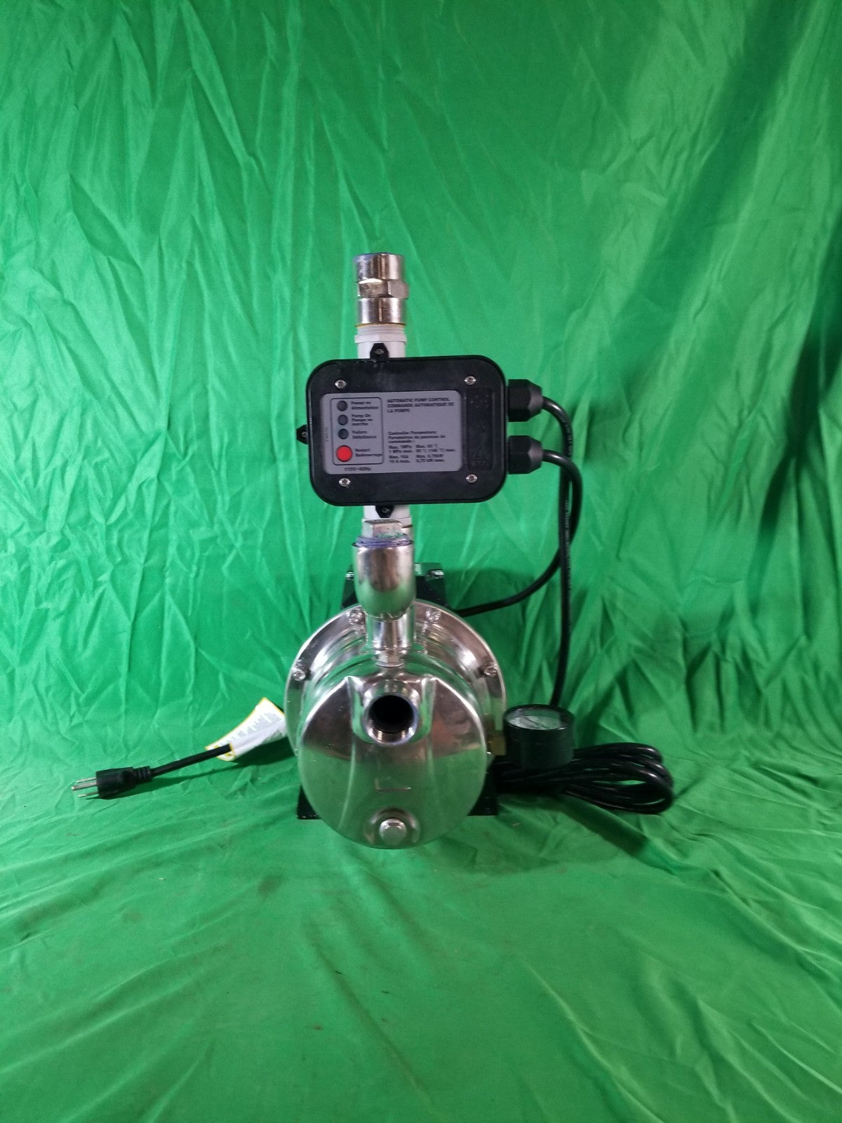 K2 Pumps Automatic Booster Pump 3/4 Hp Lead Free Stainless Steel 115V