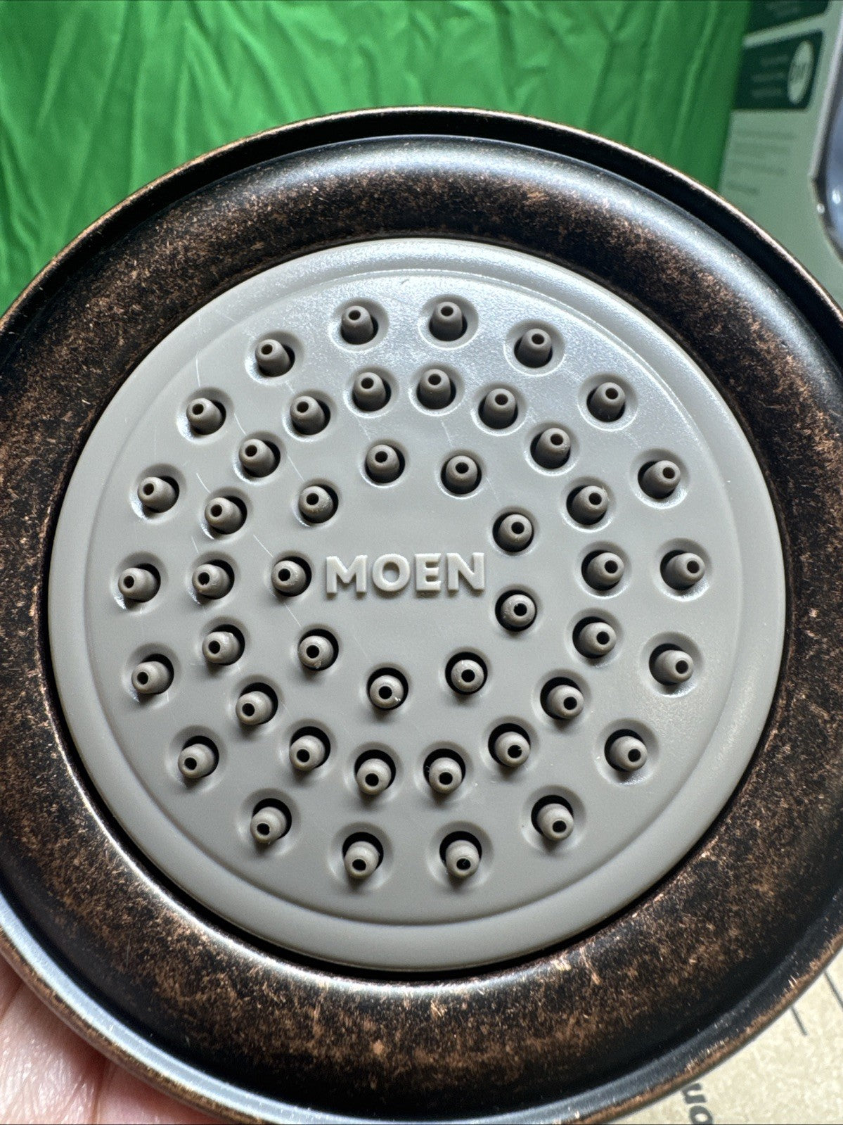 (1) NEW Moen Easy Clean XLT Showerhead - OIL RUBBED BRONZE - 6303ORB - Made USA!