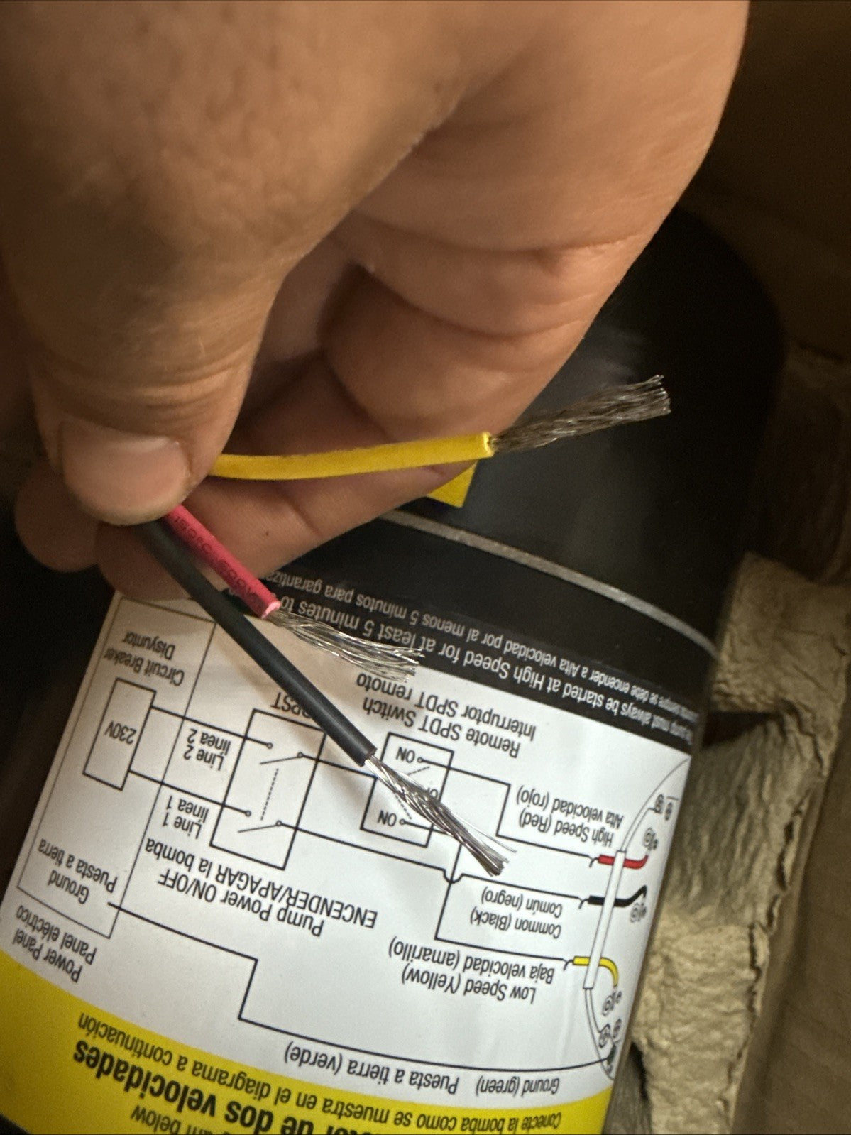 Everbilt 1.5 HP 2-Speed Pool Pump 230-Volt SPP15002-2SP NEW open Box