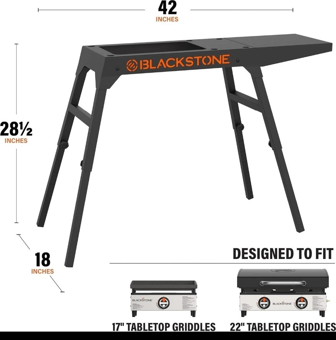 Blackstone Griddle Stand For 17 And 22 Tabletop Griddles Portable Adjustable ...