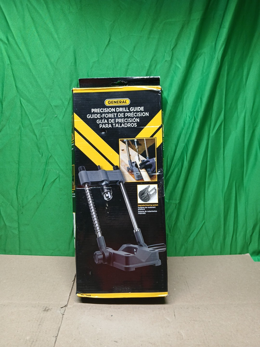 Precision Drill Guide for 3/8" and 1/2" Power Drills General Tools #3638