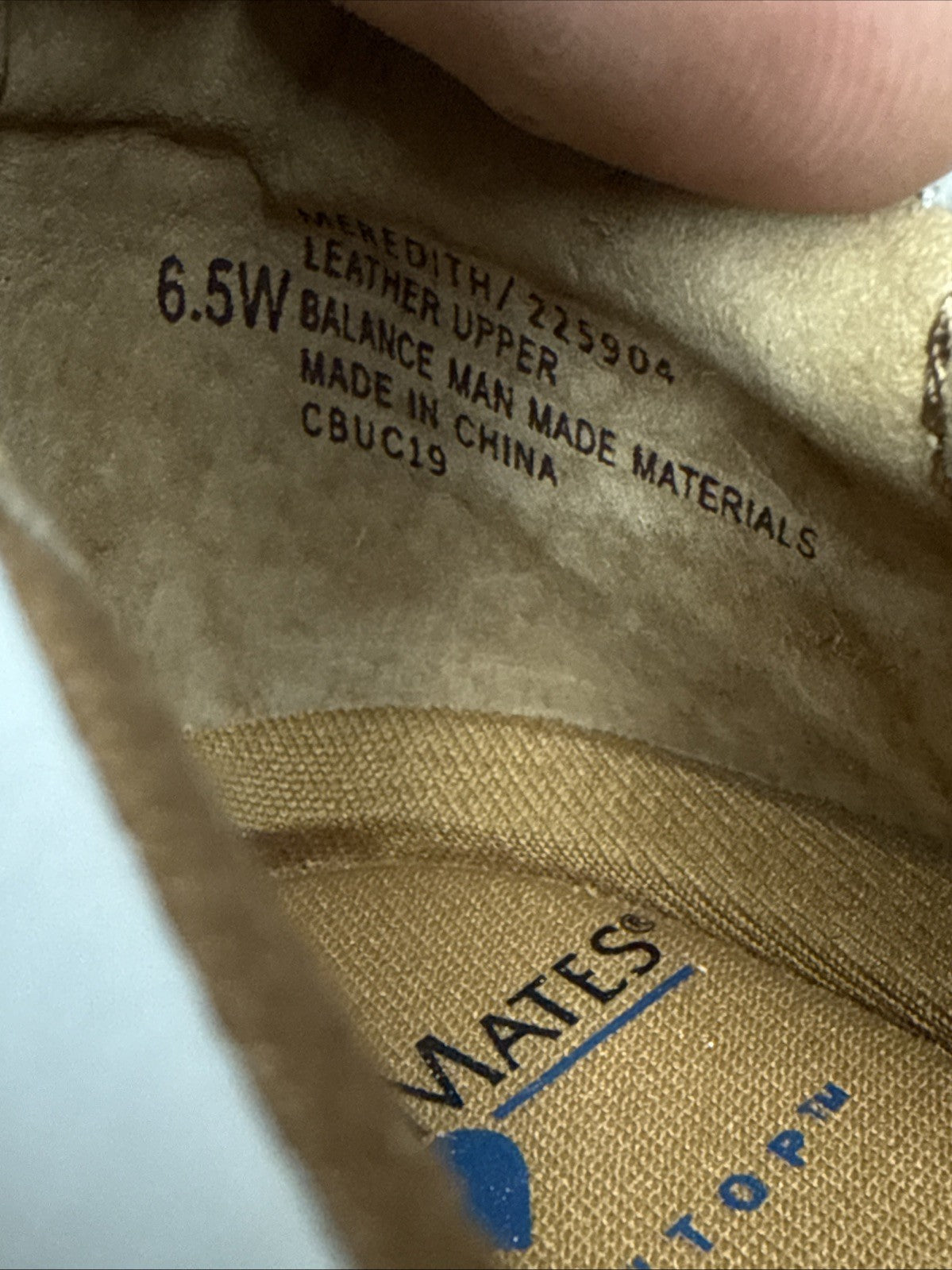 Nurse Mates Women's Slip-On Meredith Slip-Resistant Leather White Size 6.5w