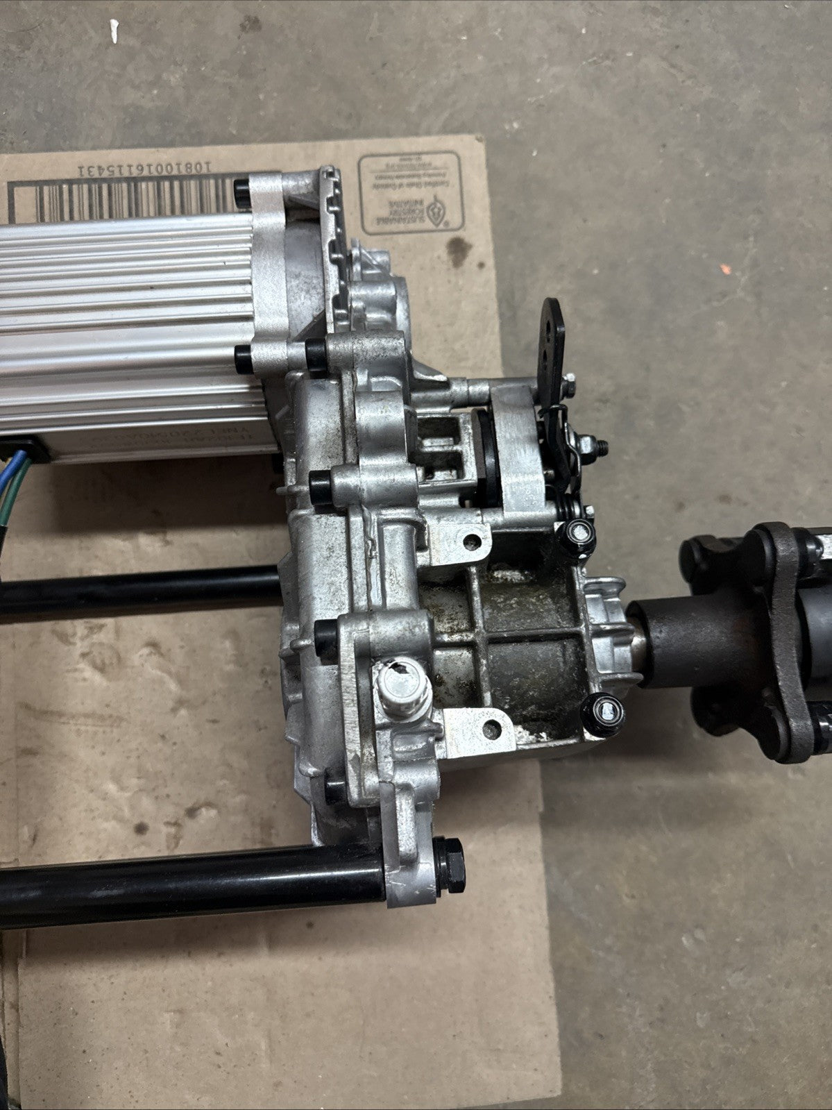 Complete Drive Motor & Transaxle Assembly Ryobi 54" Z54Li 80v Zero Turn Mower