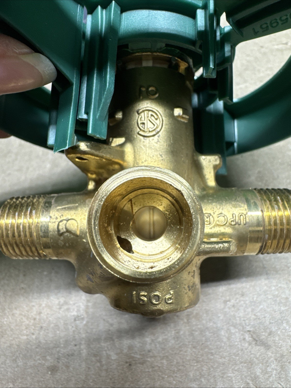 Moen 1/2 Inch Posi-Temp Pressure Balanced Rough-In Tub/shower Valve Model: 82510