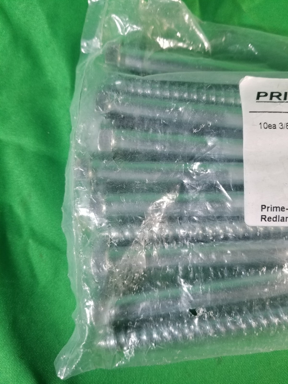 Prime-Line 9056636 Hex Lag Screws 3/8 In. X 8 In. A307 Grade A Zinc Plated St...