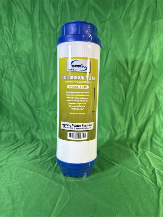 iSpring GAC Granular Activated Carbon Filter Model: FG15