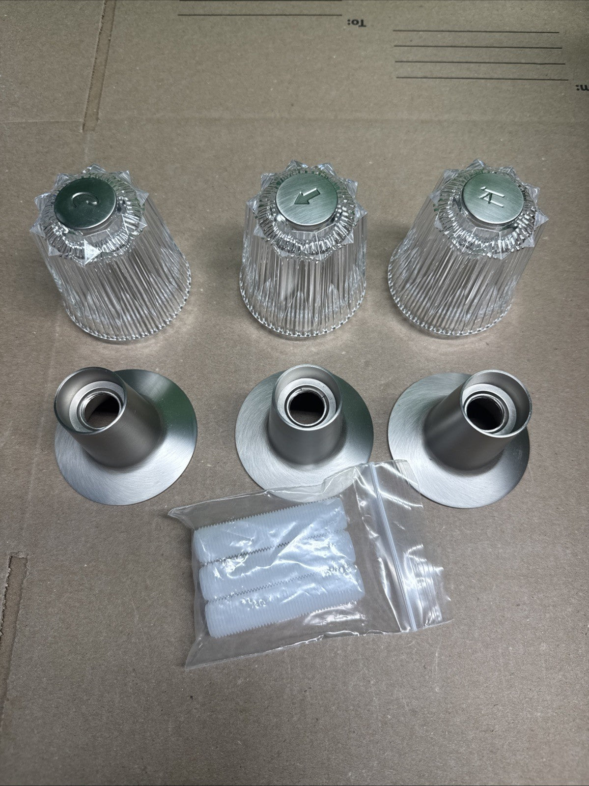 Danco 81430 Pfister Windsor Tub / Shower Trim Kit, Brushed Nickel NEW OPEN BOX