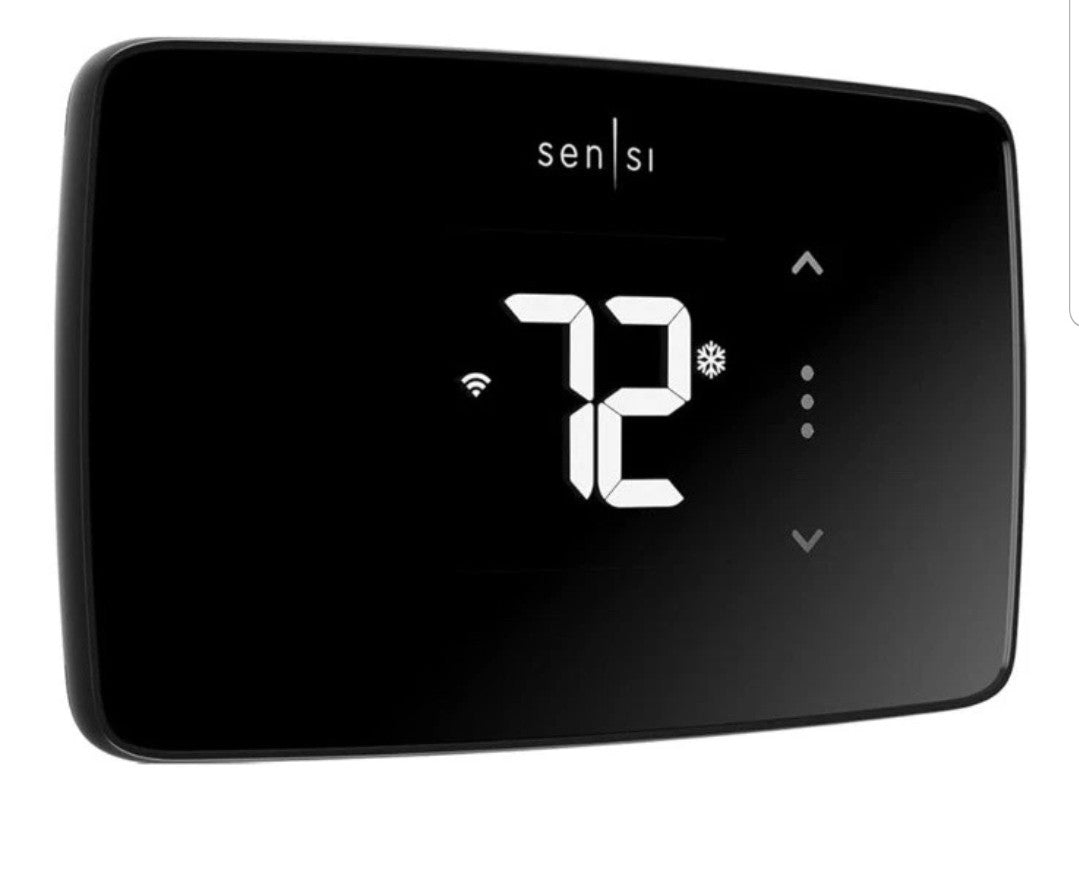 Emerson Sensi Lite ST25 Wi-Fi Smart Programmable Thermostat - Black