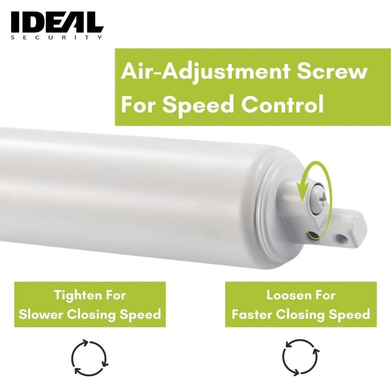 BK1730 Heavy Duty Pneumatic Door Closer, 10.5", Heavy Storm Door Closer for H...