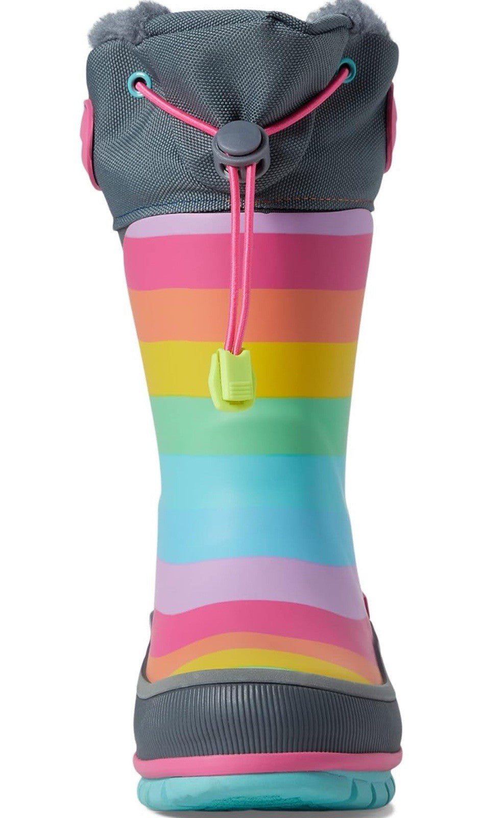 Westernchief unisex children’s Size 1 Winterprene Cold Weather Boot Snow Rainbow