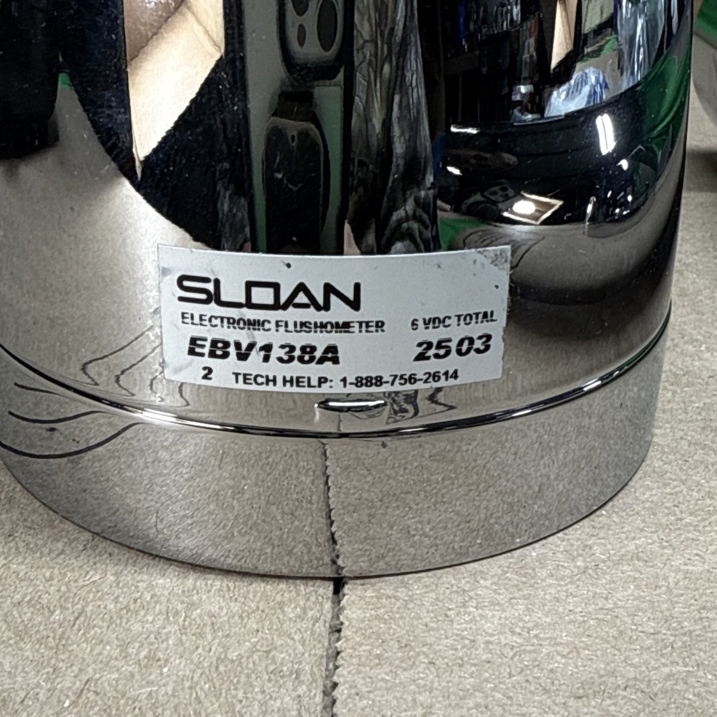 SLOAN EBV138A SENSOR ASSEMBLY, FLUSHOMETER, VALVE KIT, Closet 3.5gpf, READ DESCR